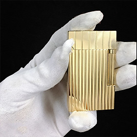 Mua Hộp Quẹt Bật Lửa Gas Đá Kẻ Dọc Cao Cấp