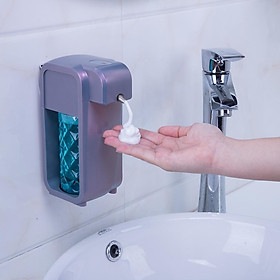 Automatic Sensor Touchless Hand Free Soap Dispenser Countertop/Wall Mounted