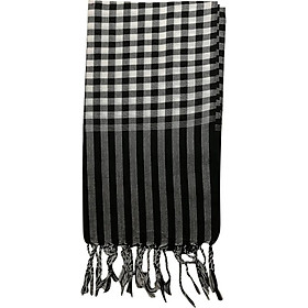 Khăn Rằn Tốt (160 x 40 cm) - Đen