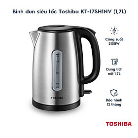 Bình Đun Siêu Tốc Toshiba KT-17SH1NV (1.7 Lít) - Hàng Chính Hãng