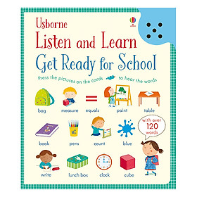 Ảnh bìa Sách tiếng Anh - Usborne Listen And Learn Get Ready For School