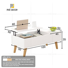 Mua BÀN TRÀ BẮC ÂU - BT19