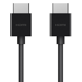 Cáp hdmi 2.1 8k@60hz or 4k@120hz belkin av10175bt2mbkv2-blk - đen - hàng chính hãng