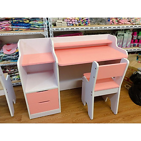 Mua Bàn học cho bé thiết kế kiền kệ sách