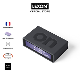 Mua Đồng hồ báo thức điện tử LEXON đèn LED kháng nước - FLIP+ RUBBER - Hàng chính hãng