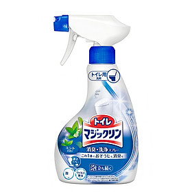 Xịt tẩy bồn cầu, gạch men, bồn sứ nhà tắm, nền Toilet ố vàng sỉn màu Kao Cleaner Nhật Bản 350ml