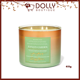 Nến Thơm 3 Bấc Anna's Garden 3-Wick Candle 411g