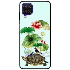 Ốp lưng dành cho Samsung Galaxy A12 - A21s - A31 - mẫu Sen Và Rùa