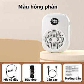 Loa trợ giảng có dây S20 có bluetooth, âm thanh Hi-Fi chất lượng cao, pin bền