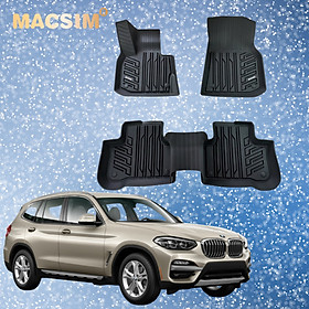 Thảm lót sàn xe ô tô BMW X4 2018+đến nay Nhãn hiệu Macsim chất liệu nhựa TPE đúc khuôn cao cấp.