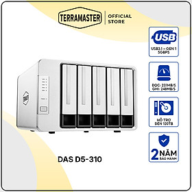 Mua Thiết bị lưu trữ DAS TerraMaster D5-310 5-bay hàng chính hãng