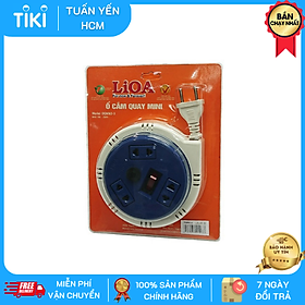 Ổ cắm kéo dài quay tay-cuộn dây kín kiểu đĩa bay mini OQMN3-3 LiOA