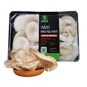 Nấm Bào Ngư Xám Tươi Túi 1kg - Nấm Xanh