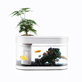 Bể Cá Thủy Sinh Thông Minh HFJH tích hợp đèn LED Hàng Chính Hãng