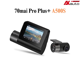 Mua  HÀNG CHÍNH HÃNG-PHIÊN BẢN QUỐC TẾ  Camera hành trình 70mai Pro Plus+ A500S ghi hình 2.7K  2 mắt quay trước sau