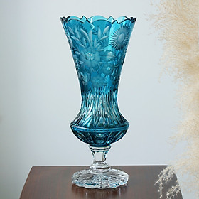 Mua Bình cắm Hoa Pha lê Màu Bohemia Tiệp khắc