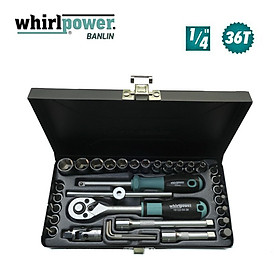 BỘ KHẨU 33 CHI TIẾT 1/4" (HỘP SẮT) WHIRLPOWER