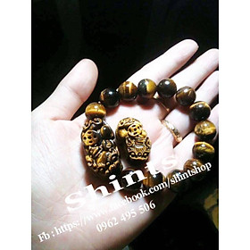 Vòng tay tỳ hưu mắt hổ nhỏ - 180k