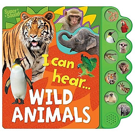 Hình ảnh 10-Button Super Sound Books - I Can Hear Wild Animals