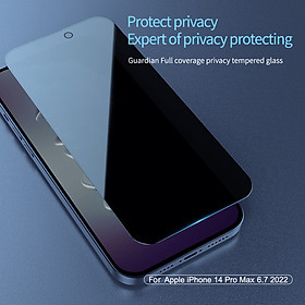 Cường lực dành cho iPhone 14 Pro Max Nillkin chống nhìn trộm- hàng chính hãng