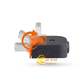 Mua Combo 5 phích cắm chân dẹt gấp