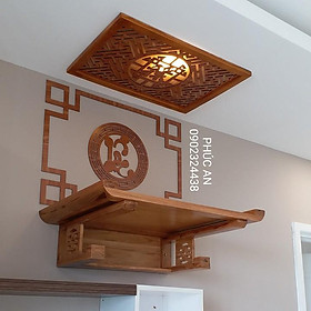 Mua Bàn thờ treo tường chung cư hiện đại giá rẻ Vinh Nghệ An  bàn thờ size 68 - 48 giao đầy đủ y như hình