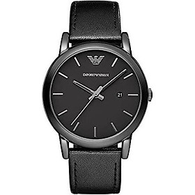 Emporio Armani Men's AR1732 Dress Black Leather Watch
