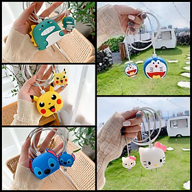 Mua Bộ ốp bảo vệ củ cáp sạc hình thú 3D ngộ nghĩnh - giao ngẫu nhiên