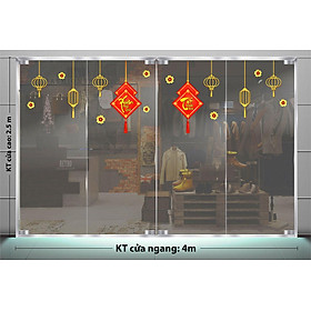 Mua DECAL TRANG TRÍ TẾT 2024 SỐ41