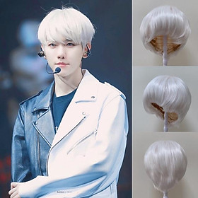  TÓC GIẢ NGUYÊN ĐẦU TÉM NGẮN CÁ TÍNH TẶNG LƯỚI TRÙM HÀNG LOẠI 1