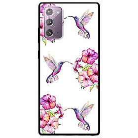 Ốp lưng dành cho Samsung Note 20 - Samsung Note 20 Ultra mẫu Hoa Và Chim Hồng
