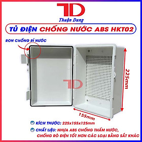 Mua Tủ điện chống nước ABS  hộp kỹ thuật  tủ điện nhựa ngoài trời đủ kích thước  Điện Lạnh Thuận Dung