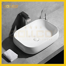 Mua Chậu Lavabo Men Sứ Trắng Chống Bám Bẩn Cao Cấp COLLCO CL-8405