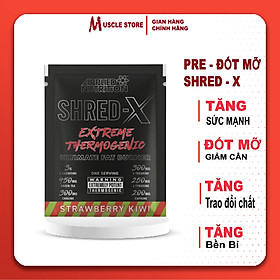 Sample Shred X - Applied Nutrition, Gói dùng thử pre workout, Đốt mỡ
