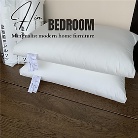 Mua Gối Khách Sạn 50x70cm Hin Home Bedding Gối Ngủ Ruột Gối Lông Vũ Nhân Tạo Cao Cấp Gối Nhật Bản