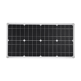 Bảng điều khiển năng lượng mặt trời với Bộ sạc pin ô tô giao diện USB (dành cho thiết bị 20-100W)