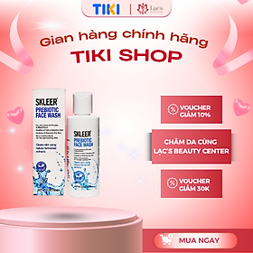 Gel rửa mặt cân bằng hệ vi sinh Skleer Prebiotic Face Wash 150ml