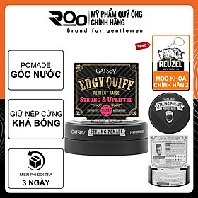 Sáp Tạo Kiểu Phồng Siêu Cứng Bóng Nhiều Gatsby Pomade Perfect Raise mạnh