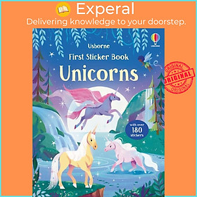 Sách - First Sticker Book Unicorns by Katie Melrose (UK edition, paperback)