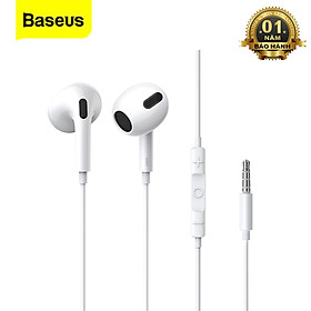 Hình ảnh Tai Nghe Baseus Encok 3.5mm lateral in-ear Wired Earphone H17 - Hàng Chính Hãng