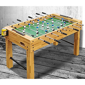 Bàn bi lắc Mini Adult Table 8 tay Màu vân gỗ - Model 2020 bằng gỗ kích thước size 121*61*790 cm nặng 21kg