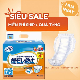 Tã dán người lớn Livedo Nhật Bản ( Size M) Tặng miếng lót bổ sung