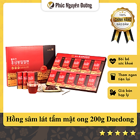 Hồng sâm lát tẩm Mật ong Daedong Hàn Quốc 200g 