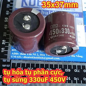 Mua 2 con tụ hóa tụ phân cực  tụ sừng 330uF 450V kde1831