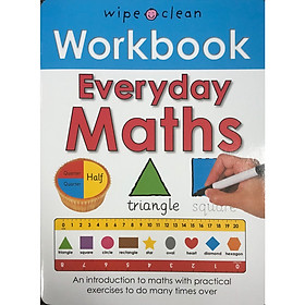 [Download Sách] Sách tẩy xóa tiếng Anh - Wipe Clean Workbook Everyday Maths