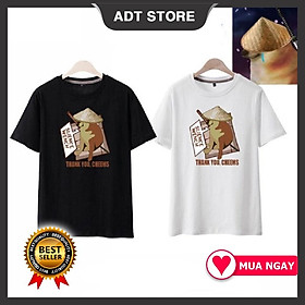 SIÊU HOT Áo Phông unisex nam nữ Cheems Trắng Đen Đủ Size, Áo Meme Đẹp giá tận xưởng