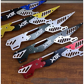 Mua 1 bộ che sên chắn xích chất liệu nhôm cát CNC xe EX150  Winner r15 và nhiều dòng xe khác