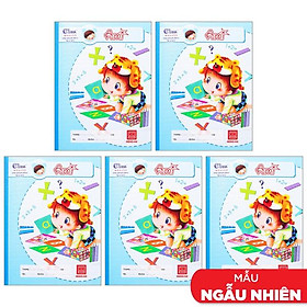 Combo 5 Vở Class Ami - 5 Ô Ly 96 Trang ĐL 100g/m2 - Hồng Hà TM-0372 (Mẫu Màu Giao Ngẫu Nhiên)