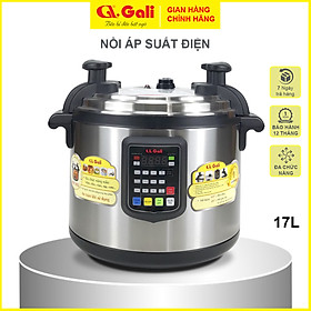 Mua Nồi áp suất Gali GL-1626  dung tích 17lít  sử dụng hoàn hảo cho các nhà hàng  quán ăn  trường học  hàng chính hãng 100%  bảo hành 24 tháng