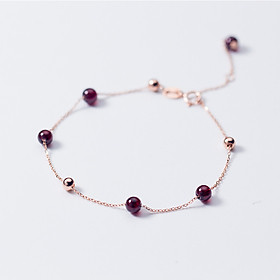 Lắc Tay Nữ | Lắc Tay Nữ Bạc S925 Hạt Bi Thời Trang Cực Xinh L2538